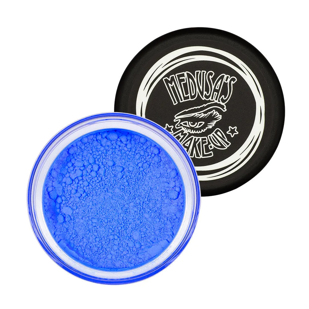 UV Neon Pigment Makeup - Fluorescent Blue