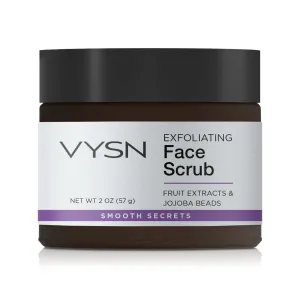 VYSN Exfoliating Face Scrub - Fruit Extracts & Jojoba Beads