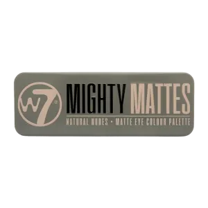 W7 Mighty Mattes Eye Color Palette 15.6G